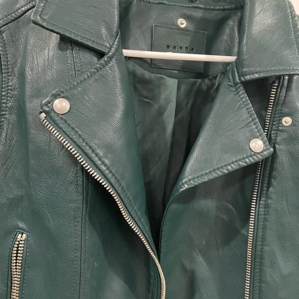 Blanknyc green leather jacket - Picture 5 of 6